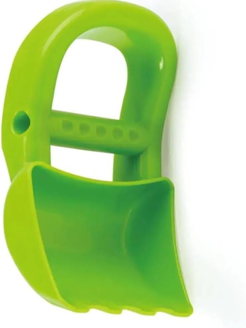 Hape Beach Sand and Snow Outdoor Toy- Handheld Digger Green New w/Tag  Age 18M